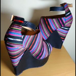 Street Society Women's Multicoloured Wedges